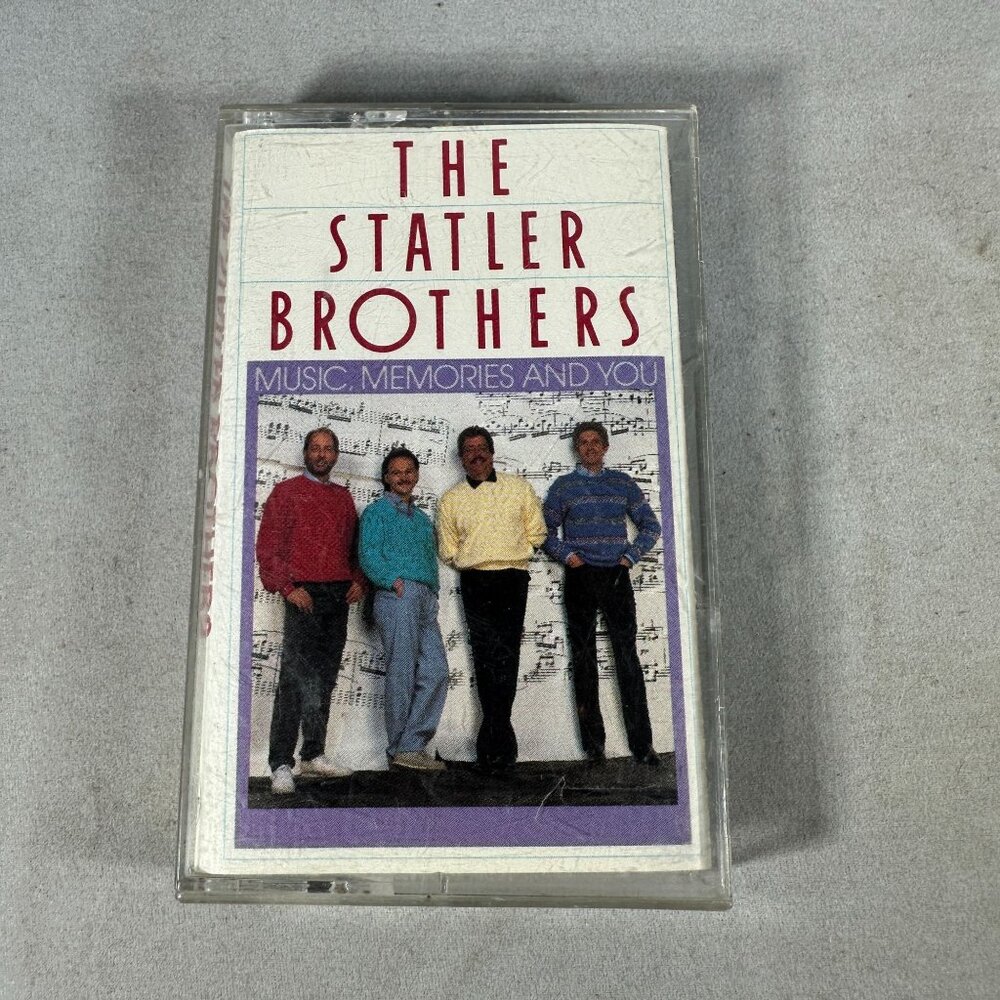 The Statler Brothers Music Memories And You Cassette Album Country 1990 PolyGram